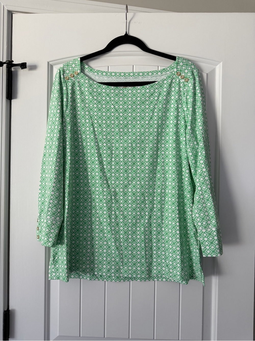 NWT Lilly Pulitzer Callison UPF 50+ ChillyLilly top size XL - orig retail $158